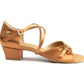 Cuban Heel Sandal with Buckle