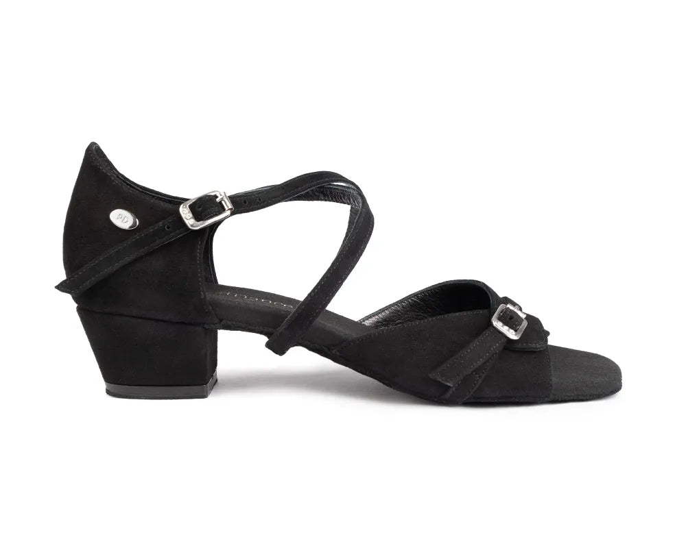 Cuban Heel Sandal with Buckle
