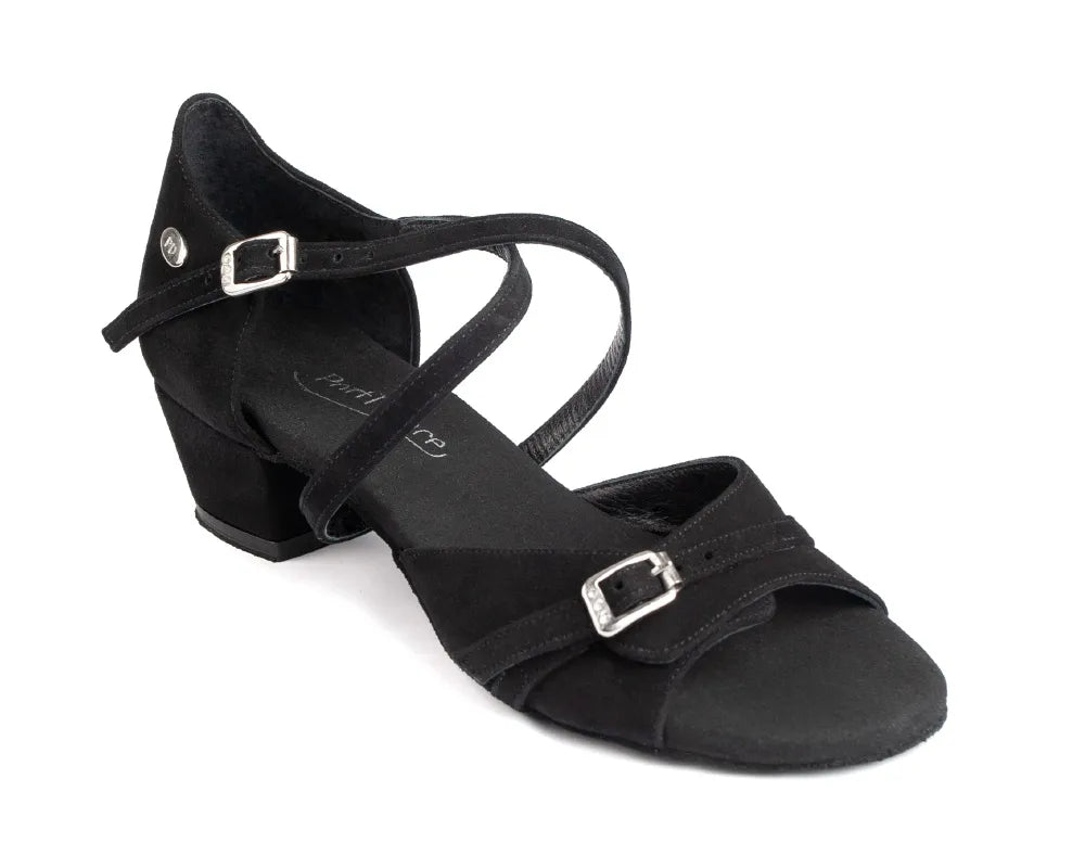 Cuban Heel Sandal with Buckle