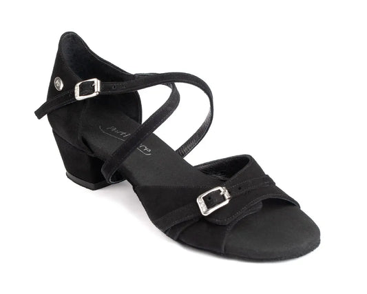Cuban Heel Sandal with Buckle