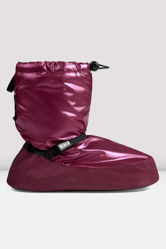 Metallic Warm Up Booties