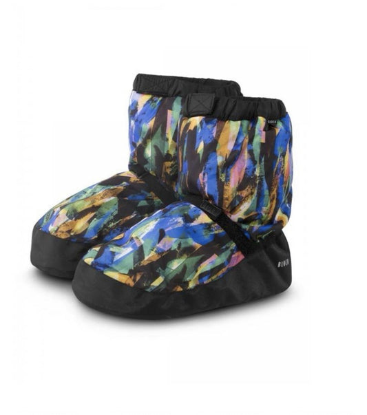 Multicolor Warm Up Booties
