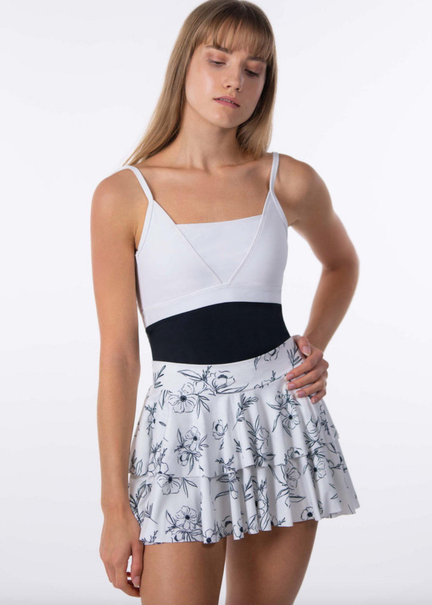Moonflower Double Tiered Skirt