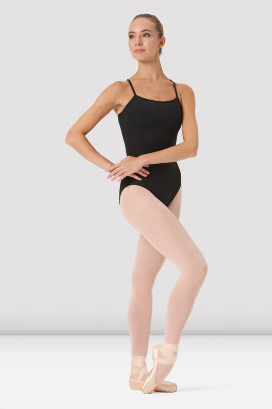 Powermesh Back Cami Leotard