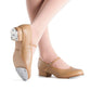 Tap-On Leather Tap Shoes for Youth - Tan