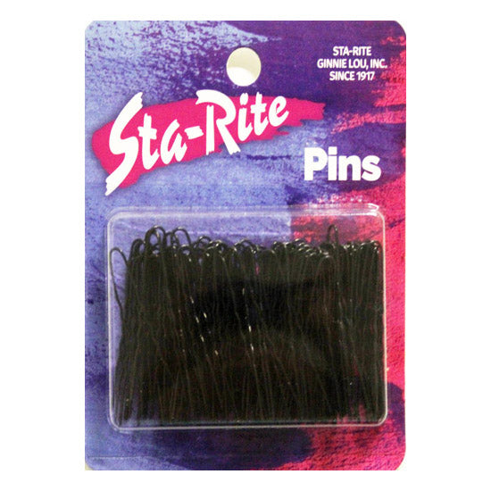 Untipped Hairpins - Black