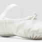 Dansoft Youth Leather Full Sole Ballet Shoe - White