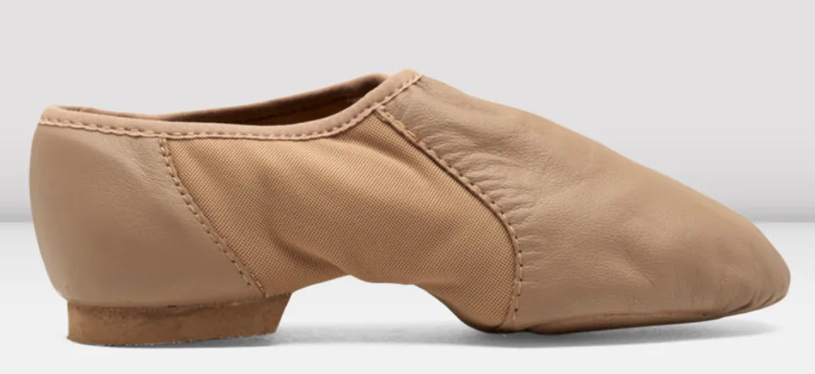 Neo-Flex Slip-on Leather Jazz Shoe - Tan