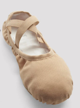 Performa Youth Stretch Canvas Ballet Shoes - SAND