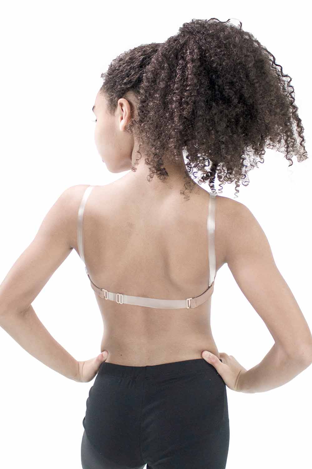Seamless Clear Back Bra - Youth