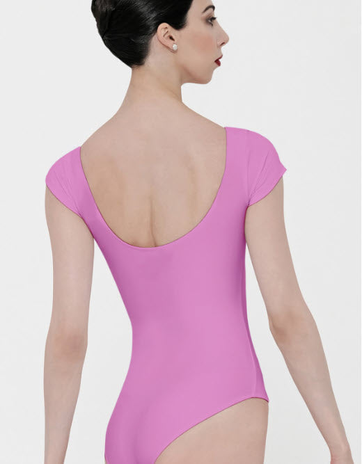 Candide Ladies Short Sleeve Leotard (Rose)