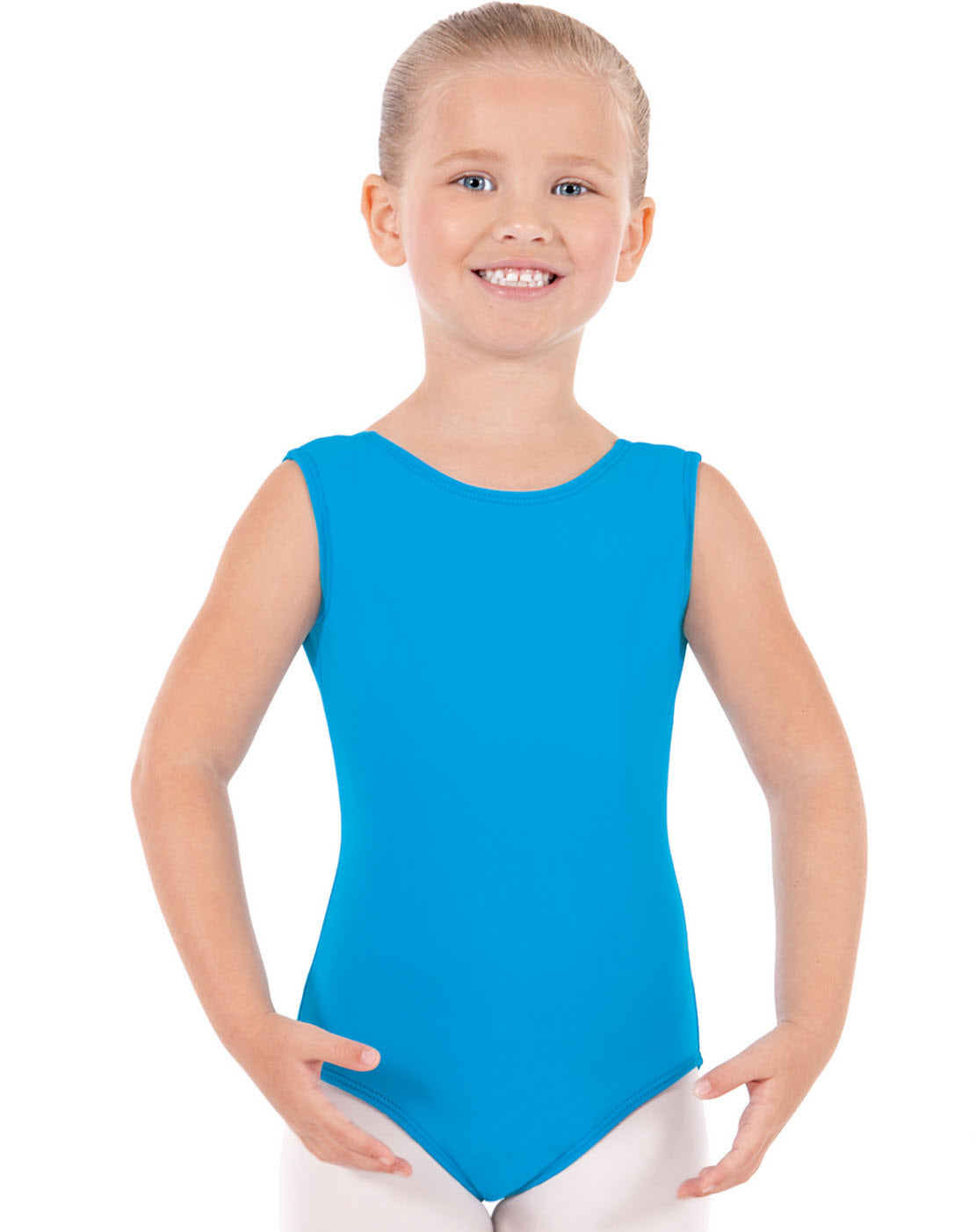Girls Microfiber Tank Leotard by Eurotard – Dancer's Image