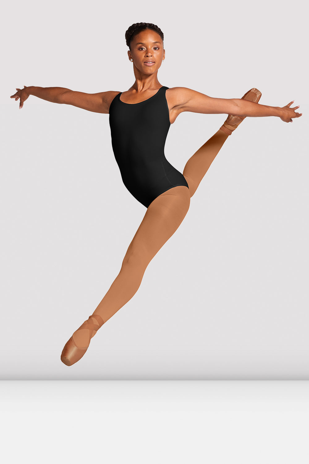 BLOCH Ladies Ballerina Basic Tank Leotard, Navy, Size: P