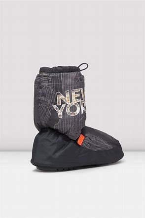 Warm Up City Maps Adult Bootie - New York