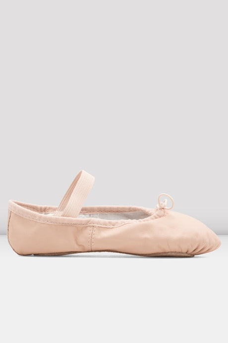 Dansoft Youth Leather Full Sole Ballet Shoe - Pink