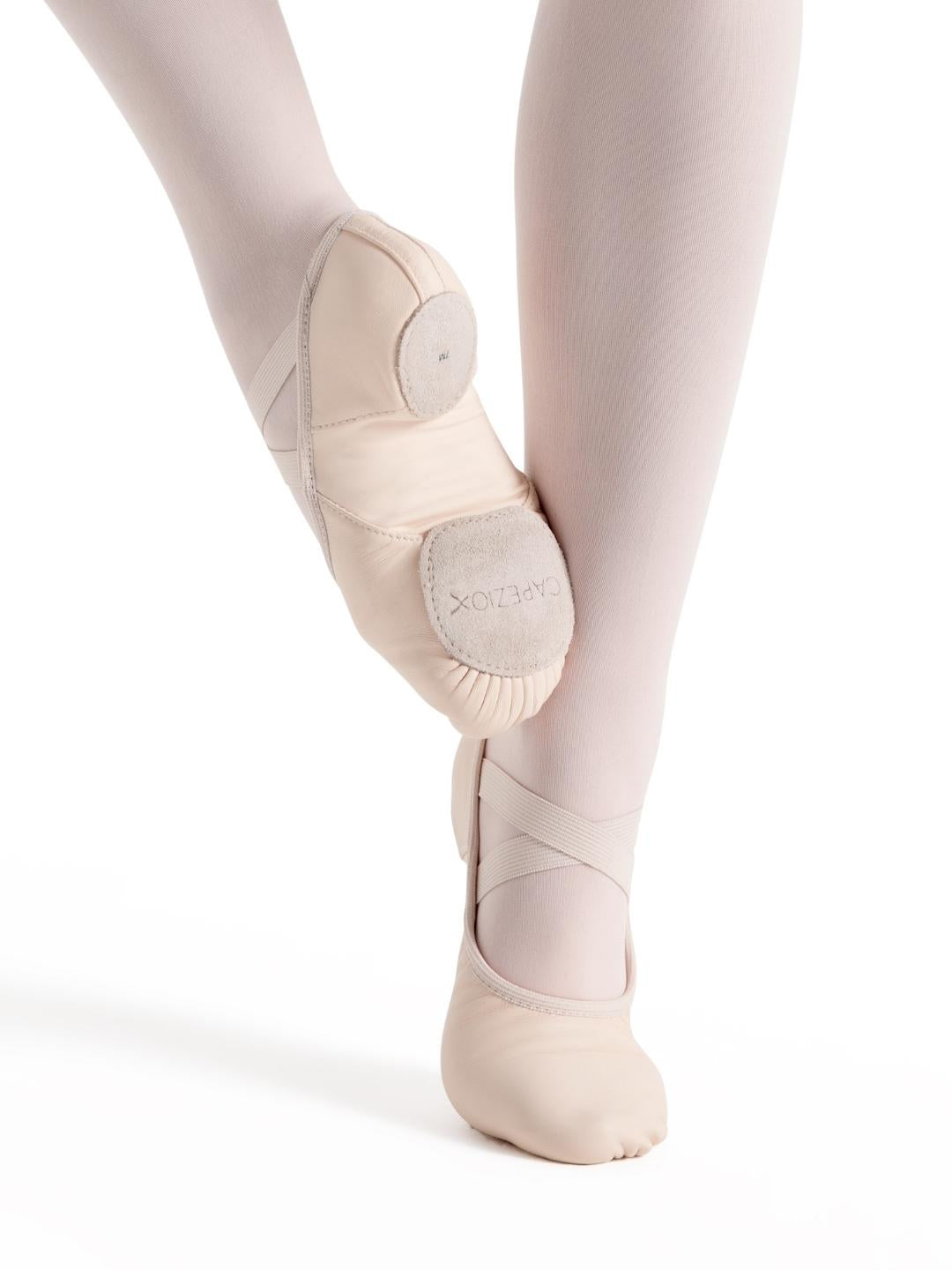 Hanami Youth Leather Ballet Shoe - Light Pink