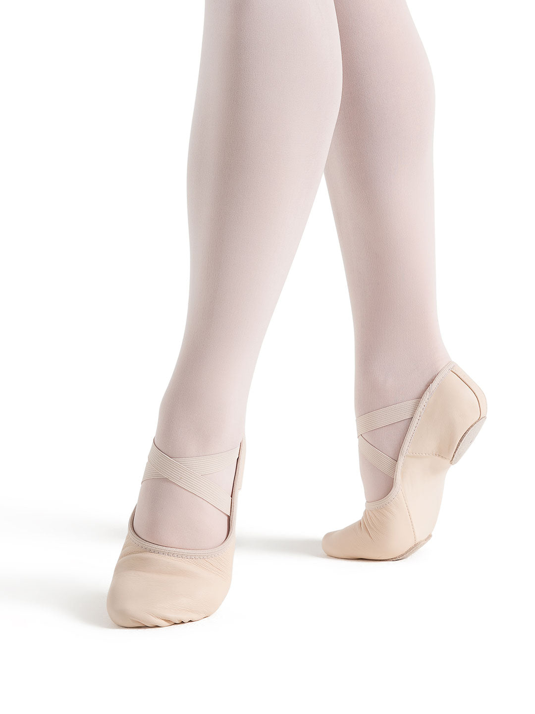Hanami Adult Leather Ballet Shoe - Light Pink