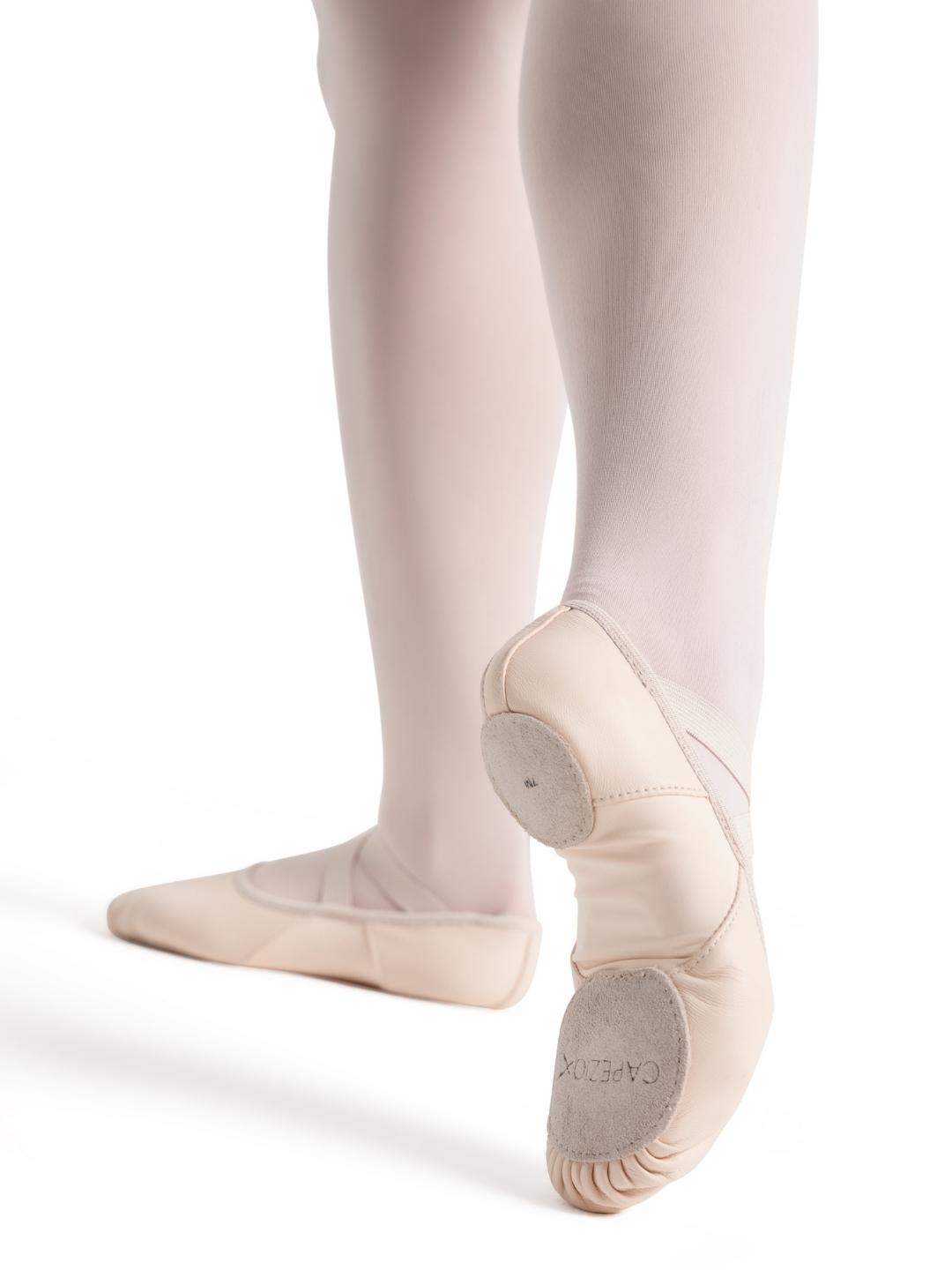 Hanami Youth Leather Ballet Shoe - Light Pink