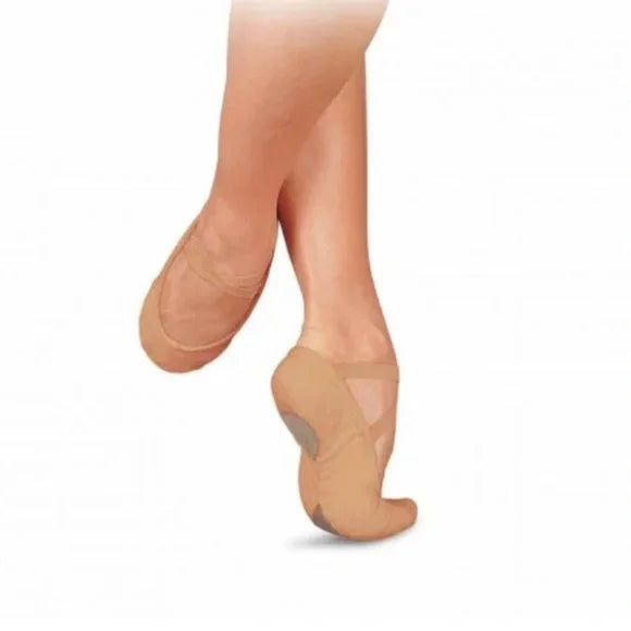 Pro1 Canvas Split Sole Ballet Slipper - Flesh